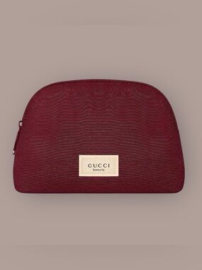 (Wine-Red) Burgundy Gucci Beauty Cosmetic-Makeup Bag